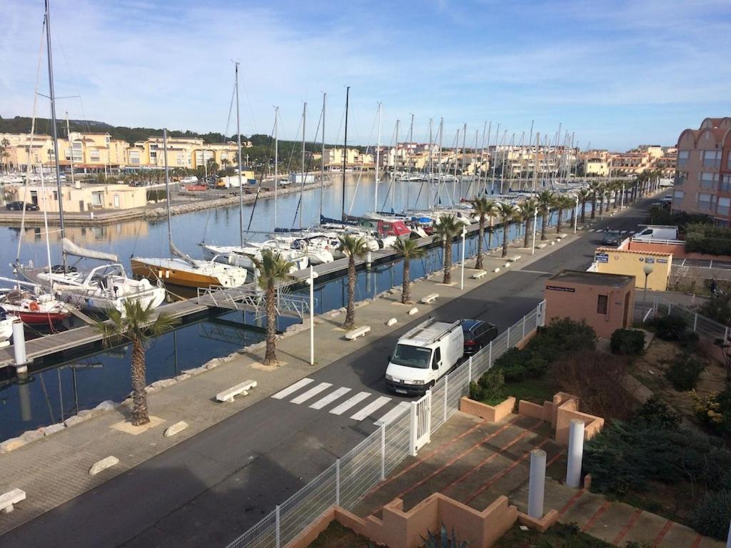 Gruissan Appartement Calme, Vue Sur Port De Plaisance -Clim, Empl.Parking Dış mekan fotoğraf