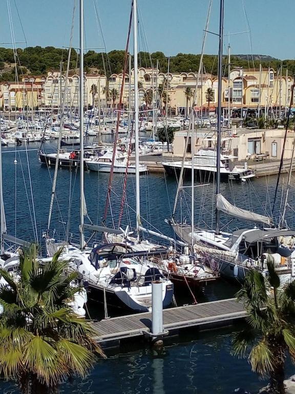 Gruissan Appartement Calme, Vue Sur Port De Plaisance -Clim, Empl.Parking Dış mekan fotoğraf