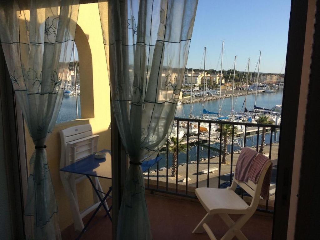 Gruissan Appartement Calme, Vue Sur Port De Plaisance -Clim, Empl.Parking Dış mekan fotoğraf