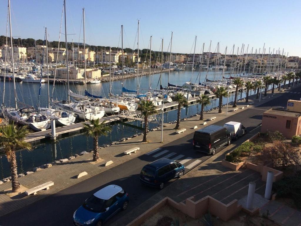 Gruissan Appartement Calme, Vue Sur Port De Plaisance -Clim, Empl.Parking Dış mekan fotoğraf