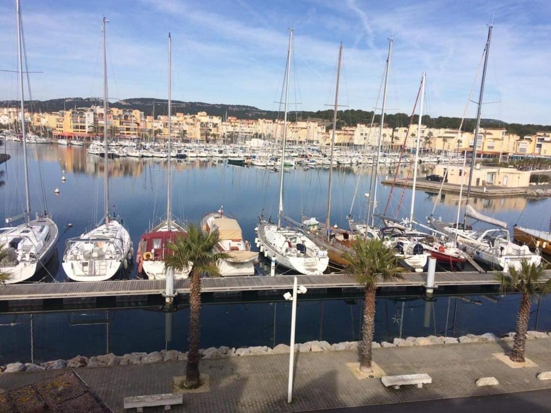 Gruissan Appartement Calme, Vue Sur Port De Plaisance -Clim, Empl.Parking Dış mekan fotoğraf